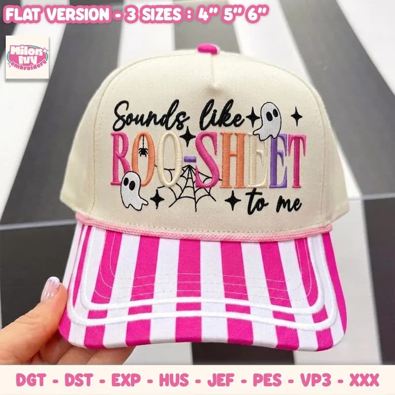 Sounds Like Boo Sheet Trucker Hat