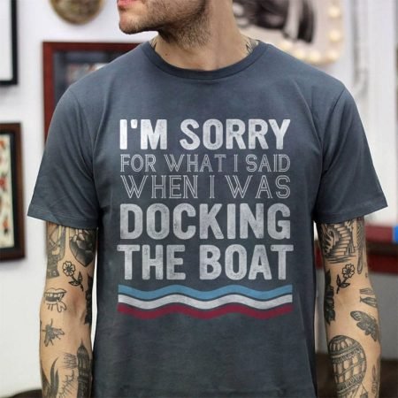 sorryboatingshirt